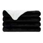 NANPIPER Sherpa Blanket Twin Thick Warm Blankets for Winter Bed Super Soft Fuzzy Flannel Fleece/Wool Like Reversible Velvet Plush Fabric(Light Grey Twin Size 60"x80")