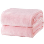 Bedsure GentleSoft Fleece Blanket Twin Size Cream - 300GSM Lightweight Plush Fuzzy Cozy Soft Warm Blanket for Bed, Sofa, Couch, Travel, Camping, 60x80 inches