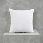 20×20 Inch Natural White Stripe 100% Linen Throw Pillow Cover with Invisible Zipper for Sofa Bed