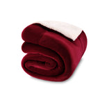NANPIPER Sherpa Blanket Twin Thick Warm Blankets for Winter Bed Super Soft Fuzzy Flannel Fleece/Wool Like Reversible Velvet Plush Fabric(Light Grey Twin Size 60"x80")