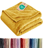 Ultra Soft Fleece Blanket Queen Size - Flannel Fleece Luxury Queen Blanket - Lightweight for Couch Bed Chair - Thick, Warm and Breathable - All Season Cozy Fuzzy, Anti-Static Microplush Bedding, Grey