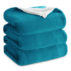 Bedsure GentleSoft Sherpa Fleece Queen Blankets for Bed, Non-Heated, Thick and Warm Throw for Women and Men, Soft Fuzzy Plush Queen Blanket for Winter, Grey, 90x90 Inches
