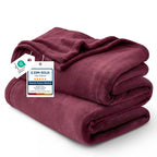 Bedsure Grey Queen Size GentleSoft Fleece Blanket 90×90 Inch, Anti-Static Cozy Microfiber Throw Blanket Gift for Men