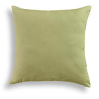 20×20 Inch Natural White Stripe 100% Linen Throw Pillow Cover with Invisible Zipper for Sofa Bed