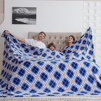 COOVA Oversized King Fleece Blanket 120x120 inches, Soft Cozy Warm Giant Extra Large 10'x10' Blanket for Bed, Sofa, Couch,Travel, Camping, California Huge Flannel Big Throw Blanket, Dark Grey