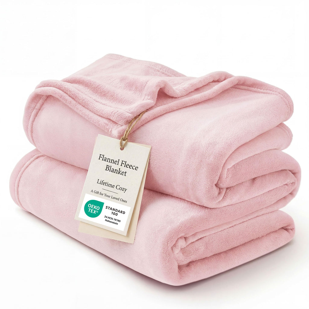 Bedsure GentleSoft Fleece Blanket Twin Size Cream - 300GSM Lightweight Plush Fuzzy Cozy Soft Warm Blanket for Bed, Sofa, Couch, Travel, Camping, 60x80 inches