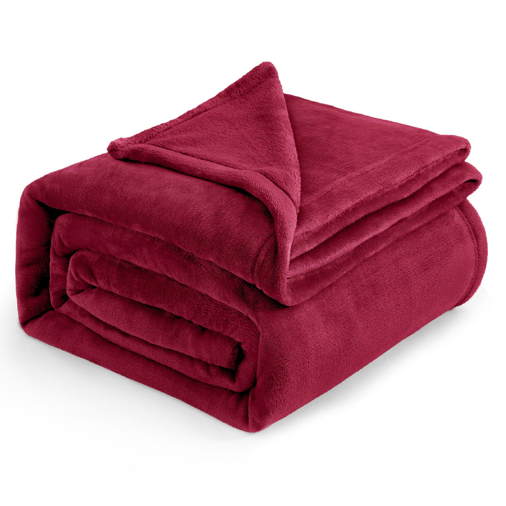 Bedsure GentleSoft Fleece Blanket Twin Size Cream - 300GSM Lightweight Plush Fuzzy Cozy Soft Warm Blanket for Bed, Sofa, Couch, Travel, Camping, 60x80 inches