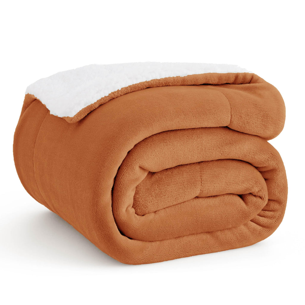 Bedsure GentleSoft Sherpa Fleece Queen Blankets for Bed, Non-Heated, Thick and Warm Throw for Women and Men, Soft Fuzzy Plush Queen Blanket for Winter, Grey, 90x90 Inches