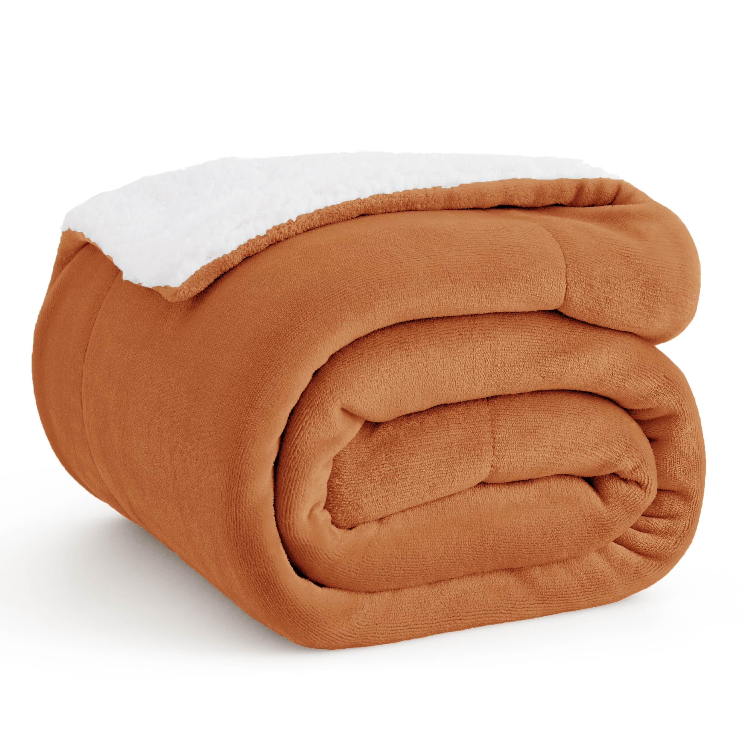 Bedsure GentleSoft Sherpa Fleece Queen Blankets for Bed, Non-Heated, Thick and Warm Throw for Women and Men, Soft Fuzzy Plush Queen Blanket for Winter, Grey, 90x90 Inches