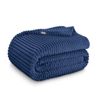 Bare Home Fleece Blanket - King Size - Ultra-Soft Lightweight for Bed, Sofa, and Couch - Luxury Microplush - Cozy Warm Blanket (King, Grey)