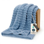 Bedsure GentleSoft Fleece Bed Blankets Full Size - Cozy Soft Blankets for Women, Cute Small Throws for Girls, Beige, 84x90 Inches