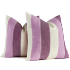 AmHoo Pack of 2 Farmhouse Stripe Check Throw Pillow Covers Set Case Cotton Linen Decorative Pillowcases Cushion Cover for Couch Bench Sofa 18x18 Inch Sage Green
