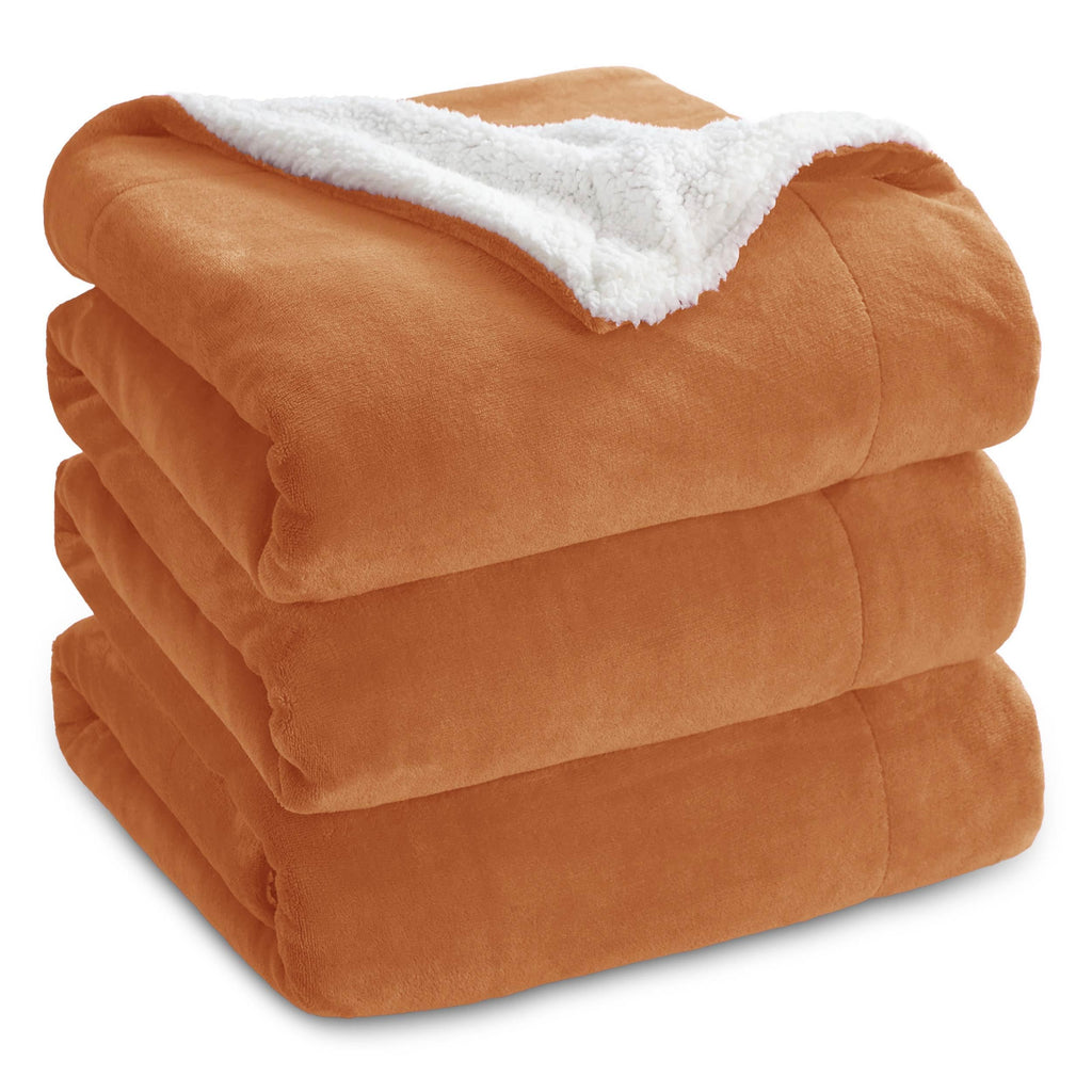 Bedsure GentleSoft Sherpa Fleece Queen Blankets for Bed, Non-Heated, Thick and Warm Throw for Women and Men, Soft Fuzzy Plush Queen Blanket for Winter, Grey, 90x90 Inches