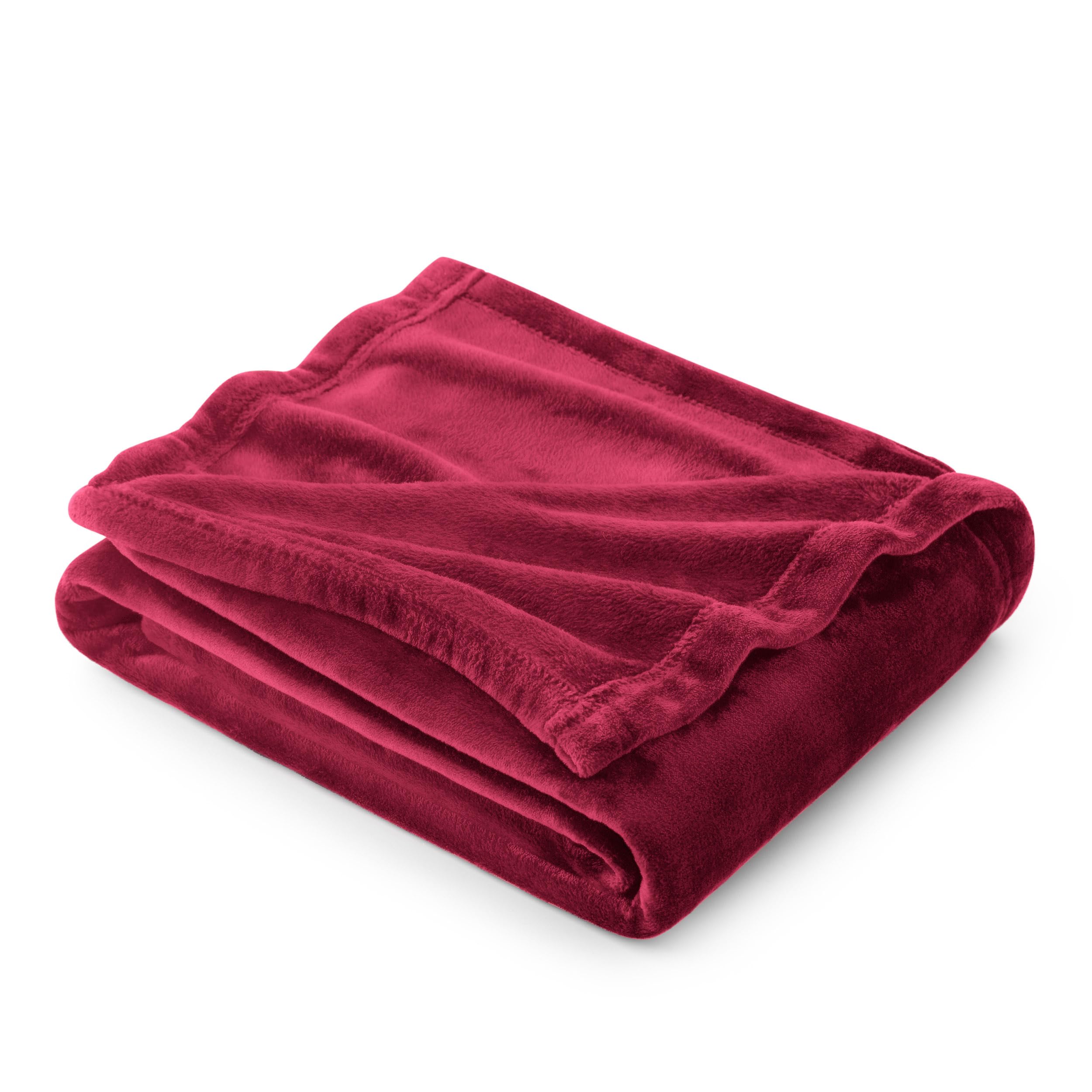 Bedsure GentleSoft Fleece Blanket Twin Size Cream - 300GSM Lightweight Plush Fuzzy Cozy Soft Warm Blanket for Bed, Sofa, Couch, Travel, Camping, 60x80 inches