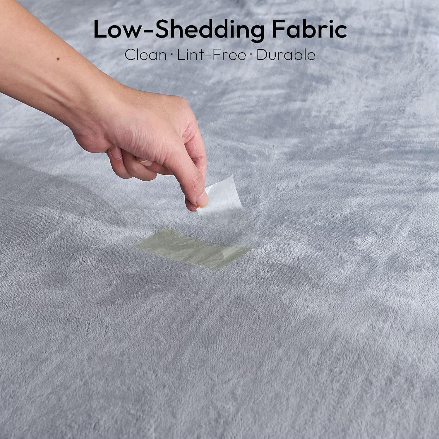 NANPIPER Sherpa Blanket Twin Thick Warm Blankets for Winter Bed Super Soft Fuzzy Flannel Fleece/Wool Like Reversible Velvet Plush Fabric(Light Grey Twin Size 60"x80")