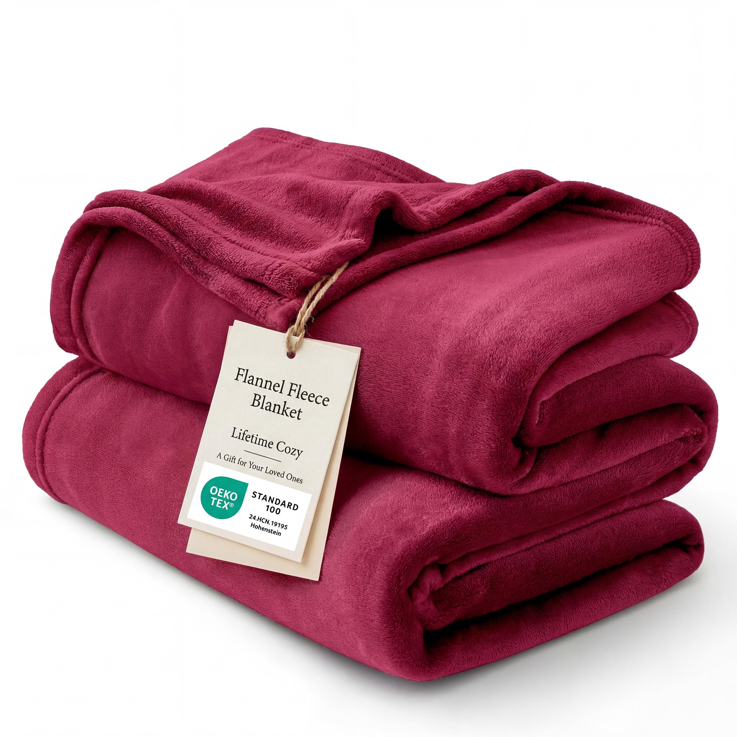 Bedsure GentleSoft Fleece Blanket Twin Size Cream - 300GSM Lightweight Plush Fuzzy Cozy Soft Warm Blanket for Bed, Sofa, Couch, Travel, Camping, 60x80 inches