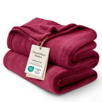 Bedsure Grey Queen Size GentleSoft Fleece Blanket 90×90 Inch, Anti-Static Cozy Microfiber Throw Blanket Gift for Men