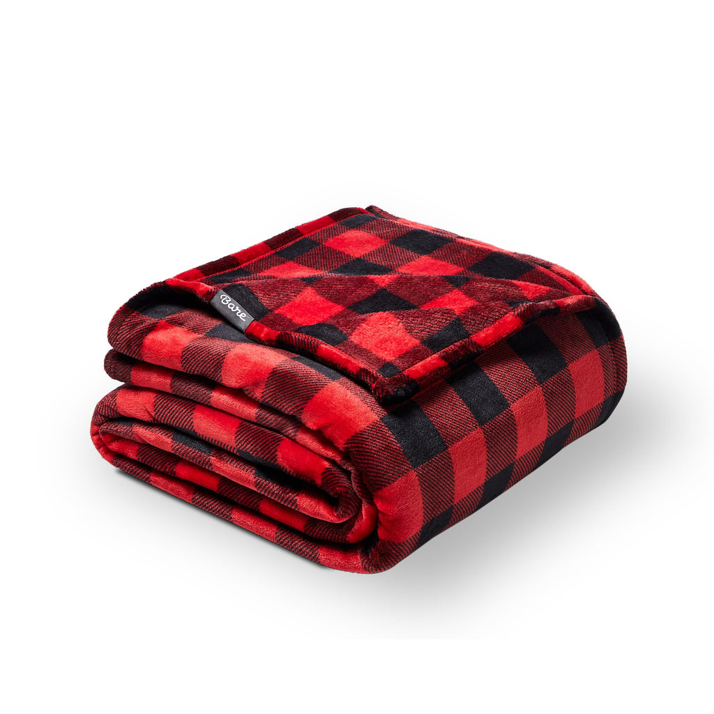 Bare Home Fleece Blanket - King Size - Ultra-Soft Lightweight for Bed, Sofa, and Couch - Luxury Microplush - Cozy Warm Blanket (King, Grey)