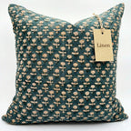 Linen Throw Pillow Covers Stripe Pillow Cover 18x18 inch Spring Decorative Pillow Covers for Living Room, Bedroom