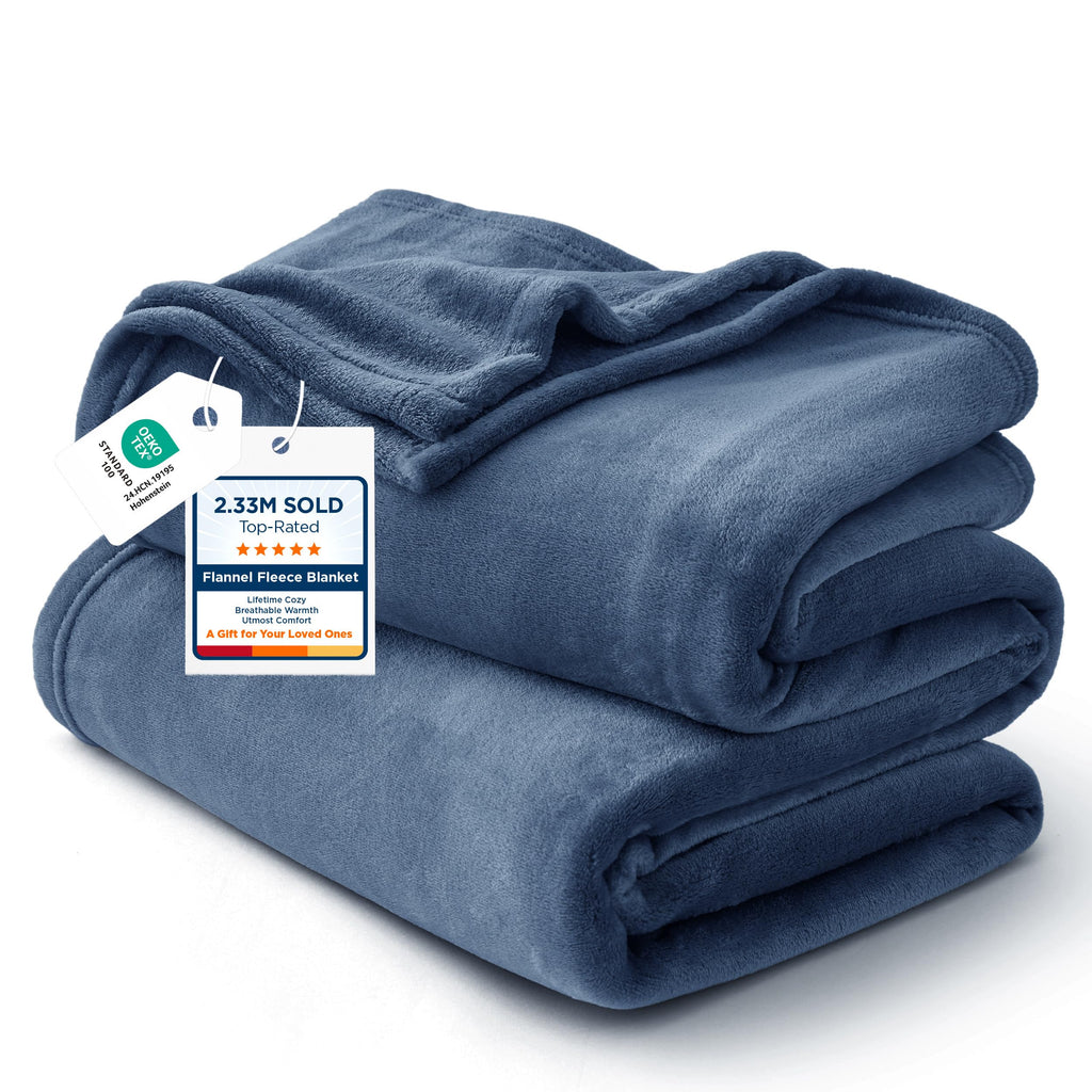 Bedsure GentleSoft Fleece Blanket Twin Size Cream - 300GSM Lightweight Plush Fuzzy Cozy Soft Warm Blanket for Bed, Sofa, Couch, Travel, Camping, 60x80 inches