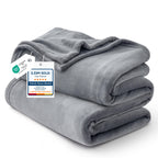 Bedsure GentleSoft Fleece Blanket Twin Size Cream - 300GSM Lightweight Plush Fuzzy Cozy Soft Warm Blanket for Bed, Sofa, Couch, Travel, Camping, 60x80 inches