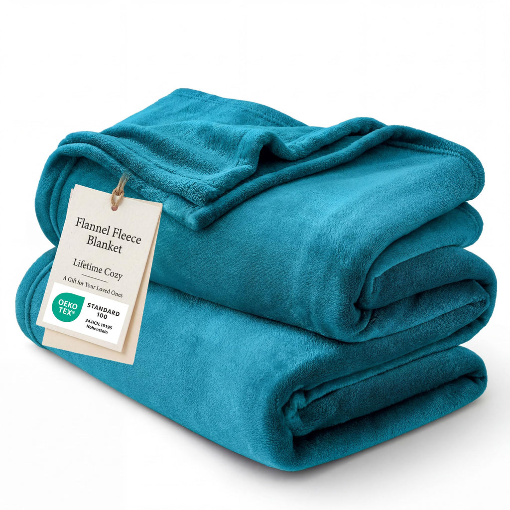 Bedsure Grey Queen Size GentleSoft Fleece Blanket 90×90 Inch, Anti-Static Cozy Microfiber Throw Blanket Gift for Men