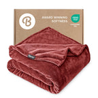 Bare Home Fleece Blanket - King Size - Ultra-Soft Lightweight for Bed, Sofa, and Couch - Luxury Microplush - Cozy Warm Blanket (King, Grey)