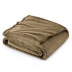 Bedsure Grey Queen Size GentleSoft Fleece Blanket 90×90 Inch, Anti-Static Cozy Microfiber Throw Blanket Gift for Men
