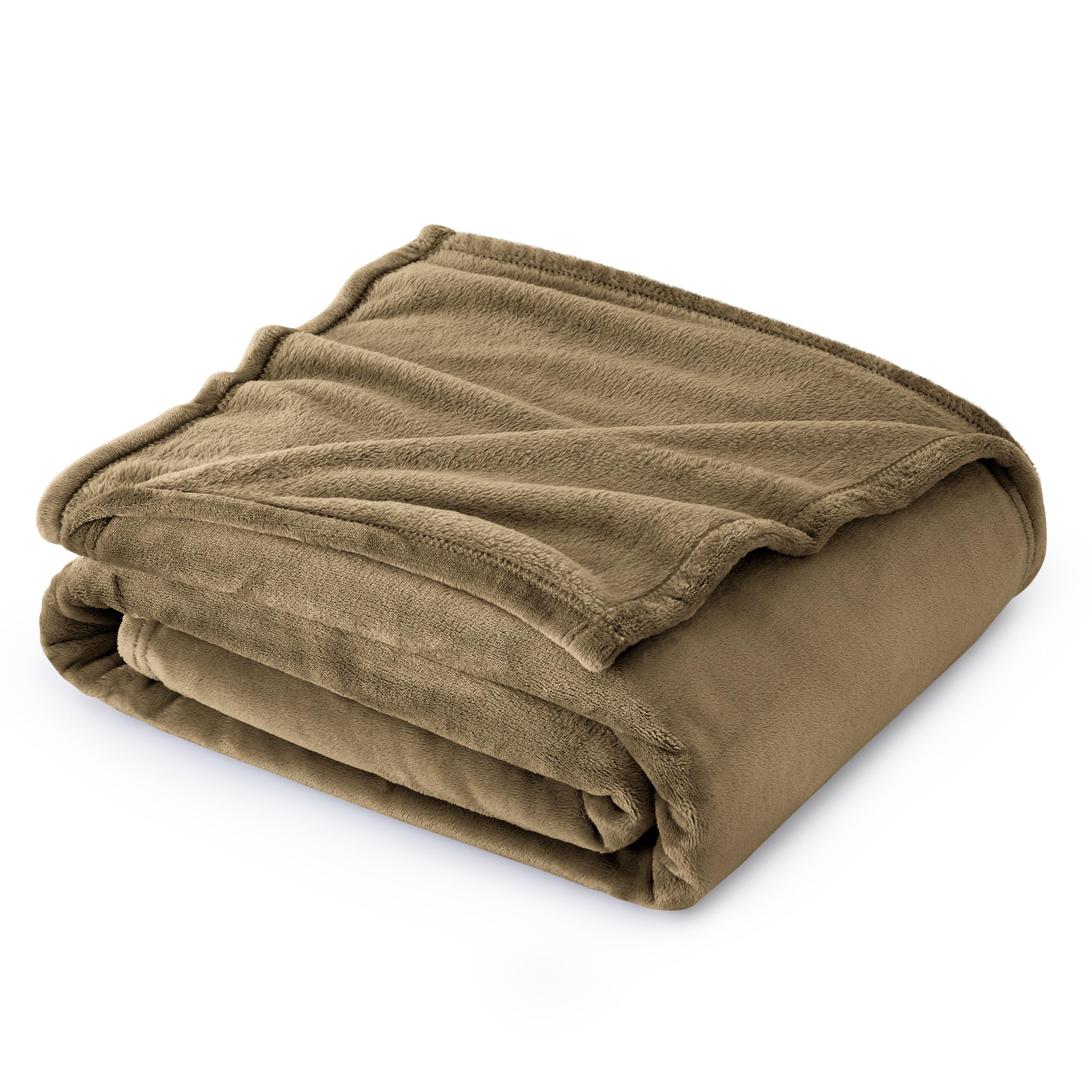 Bedsure Grey Queen Size GentleSoft Fleece Blanket 90×90 Inch, Anti-Static Cozy Microfiber Throw Blanket Gift for Men