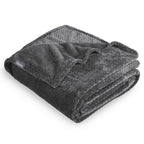 Bare Home Fleece Blanket - King Size - Ultra-Soft Lightweight for Bed, Sofa, and Couch - Luxury Microplush - Cozy Warm Blanket (King, Grey)