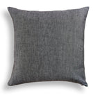 20×20 Inch Natural White Stripe 100% Linen Throw Pillow Cover with Invisible Zipper for Sofa Bed