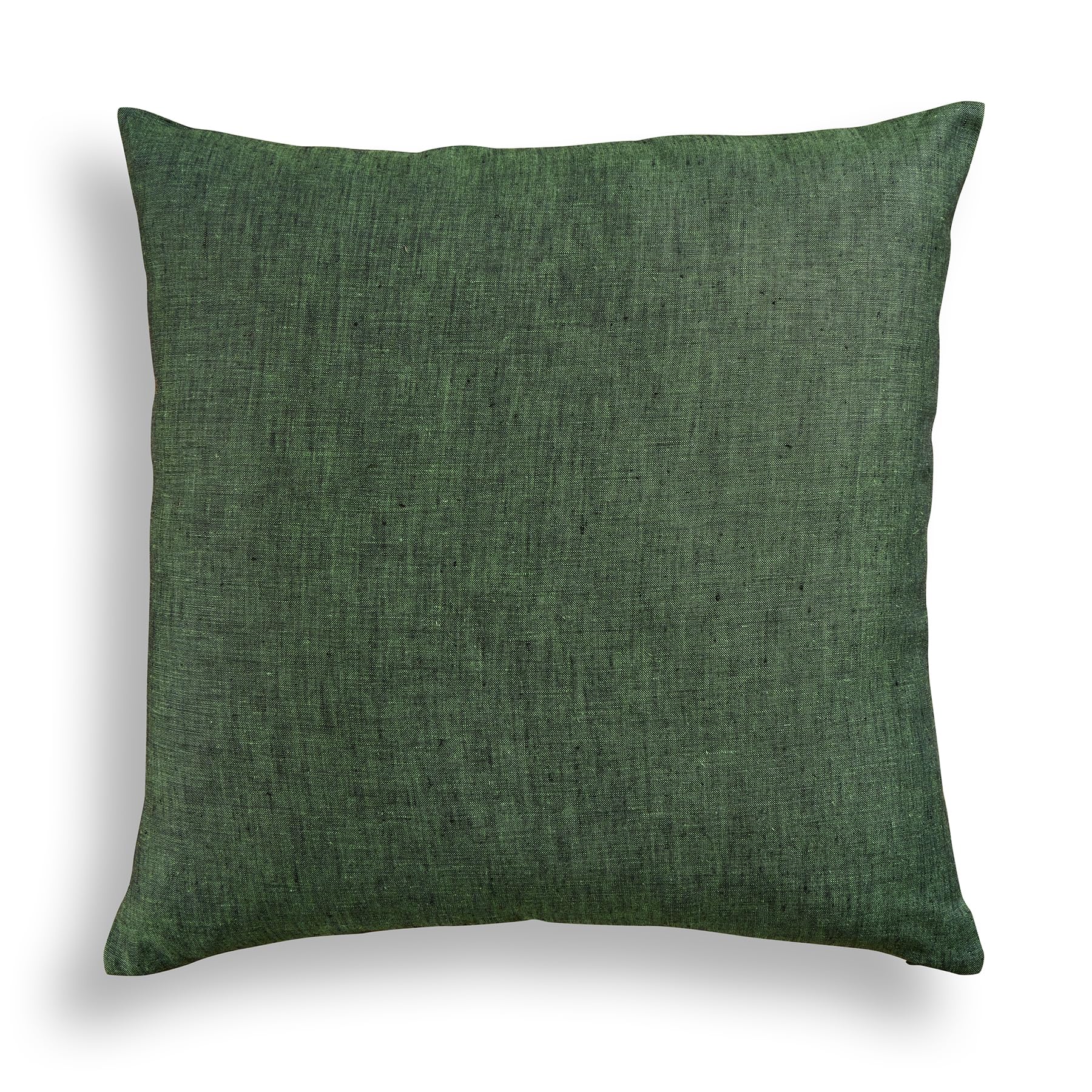 20×20 Inch Natural White Stripe 100% Linen Throw Pillow Cover with Invisible Zipper for Sofa Bed