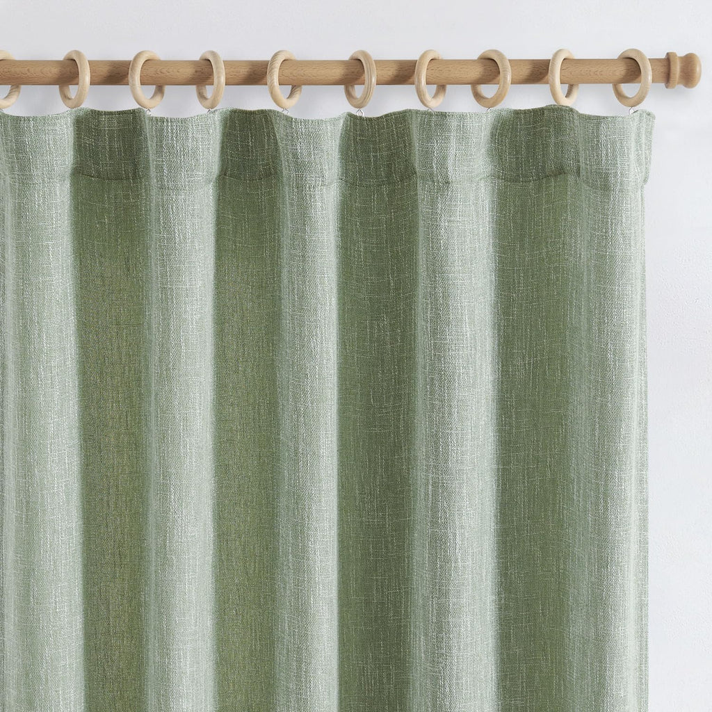 jinchan Taupe Printed Curtains Modern Jacquard Curtains with Herringbone Geometric Zigzag Pattern Room Darkening Drapes for Living Room Bedroom Grommet Top Window Treatments 63 Inch Length 2 Panels