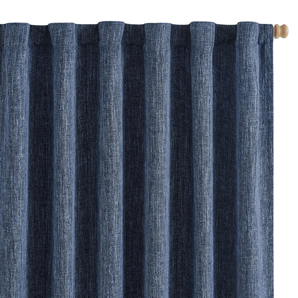 jinchan Taupe Printed Curtains Modern Jacquard Curtains with Herringbone Geometric Zigzag Pattern Room Darkening Drapes for Living Room Bedroom Grommet Top Window Treatments 63 Inch Length 2 Panels