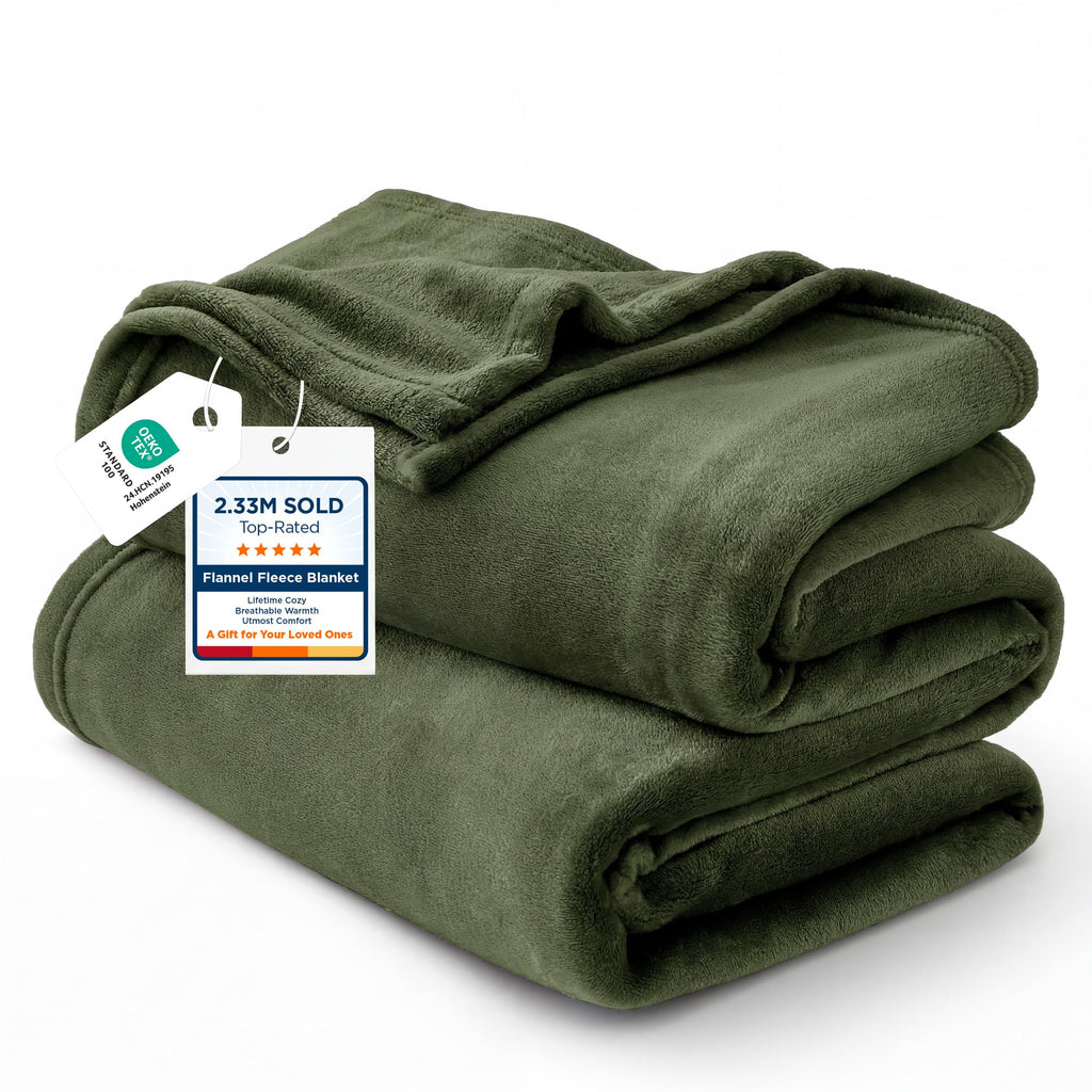 Bedsure GentleSoft Fleece Blanket Twin Size Cream - 300GSM Lightweight Plush Fuzzy Cozy Soft Warm Blanket for Bed, Sofa, Couch, Travel, Camping, 60x80 inches